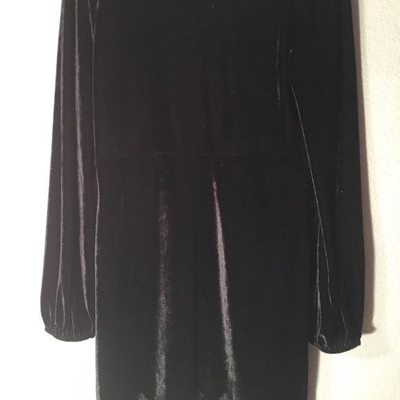 4si3nnai velvet dress - Picture 4 of 4